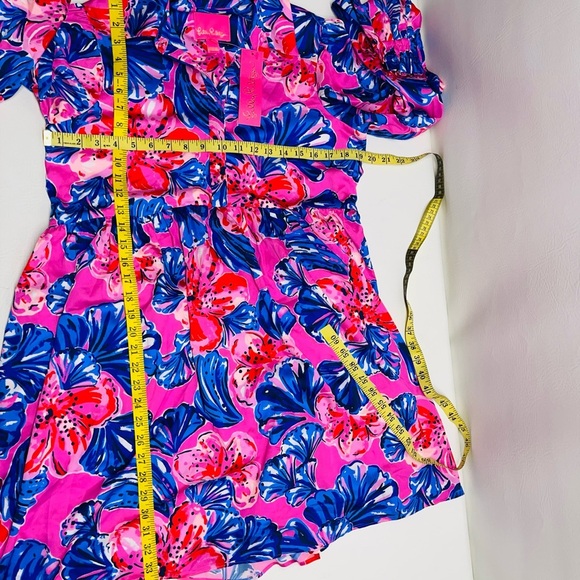 Lilly Pulitzer womens shirt Arlie mini dress size M NWT - Picture 4 of 10